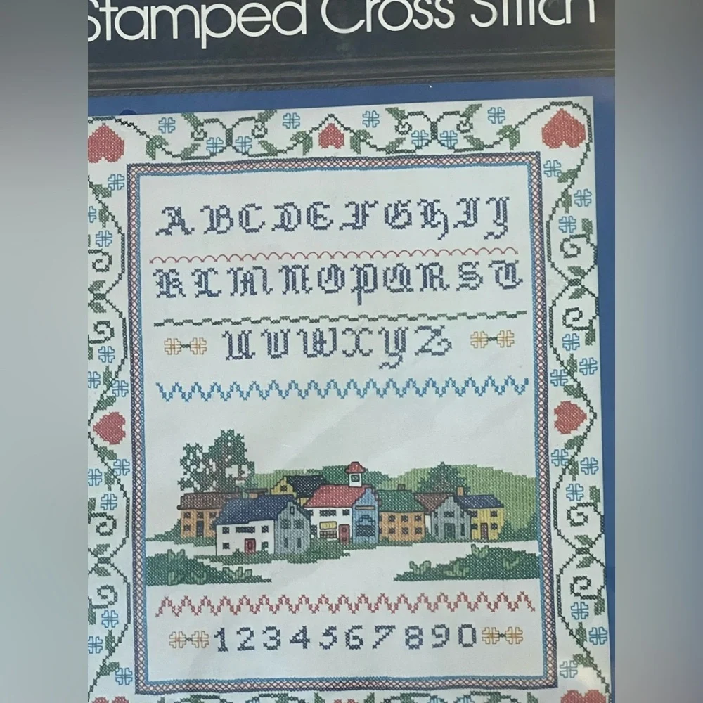 Golden‎ Bee Stitchery The Village Sampler Stitch Kit 16